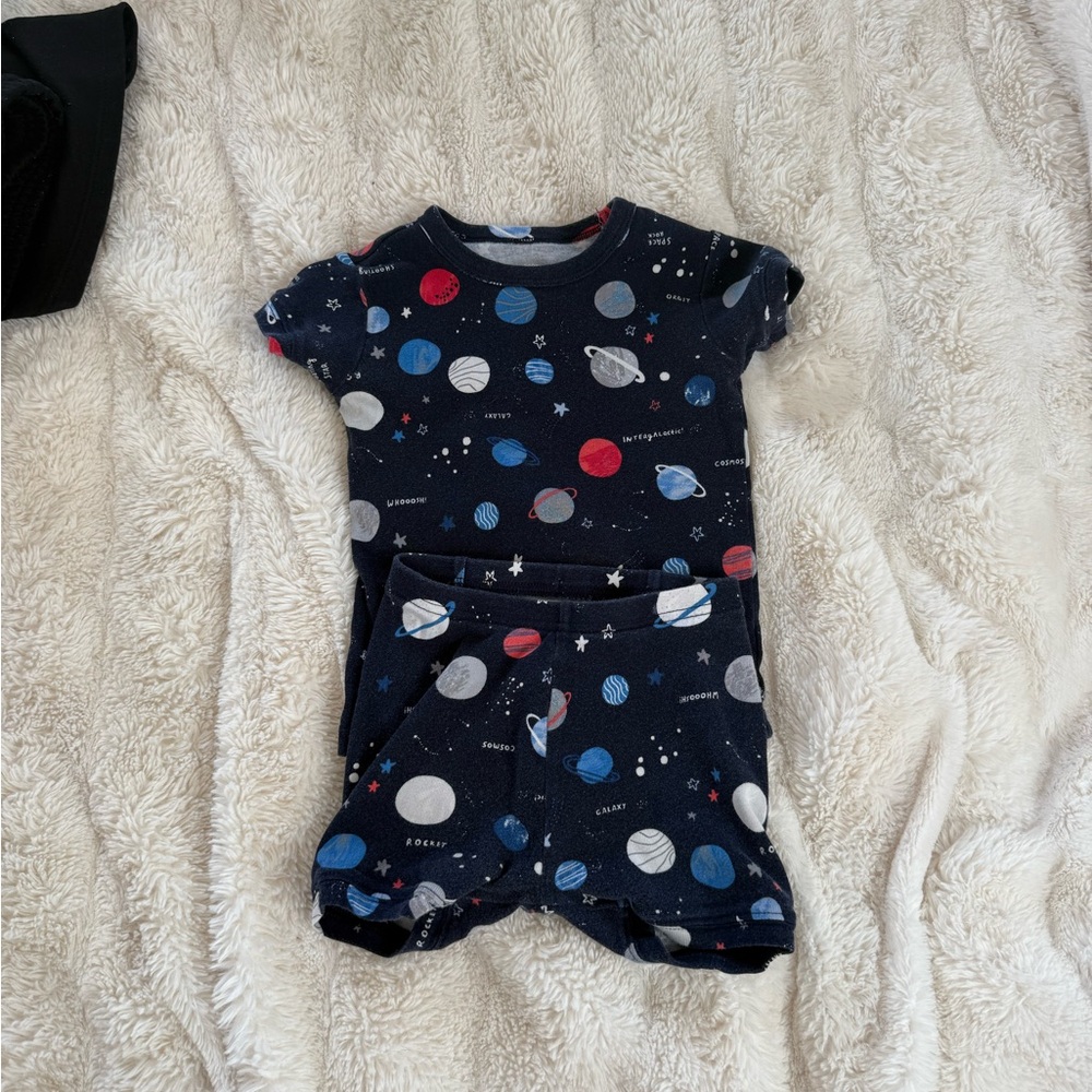 Gap Spaced-Themed Kids Pajama Set 3T Boys
